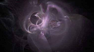 Fantezi kaotik renkli fraktal desen. Soyut Fraktal şekiller. 3D render resimde arka plan veya duvar kağıdı.