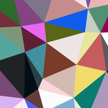 Arka plan çok renkli geometrik poligonal.