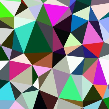 Arka plan çok renkli geometrik poligonal.