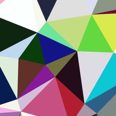 Arka plan çok renkli geometrik poligonal.