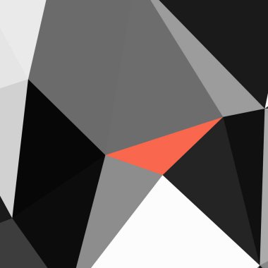 Arka plan çok renkli geometrik poligonal.