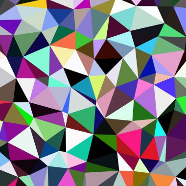 Arka plan çok renkli geometrik poligonal.