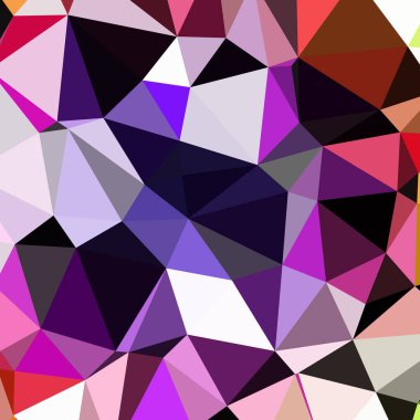 Arka plan çok renkli geometrik poligonal.