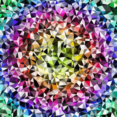 Arka plan çok renkli geometrik poligonal.