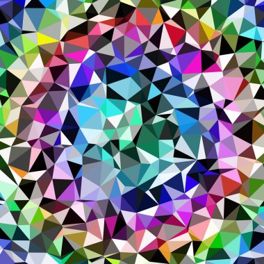 Arka plan çok renkli geometrik poligonal.