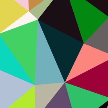 Arka plan çok renkli geometrik poligonal.