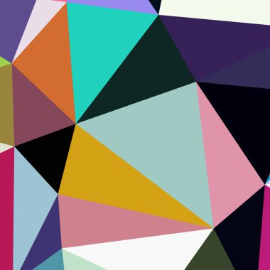 Arka plan çok renkli geometrik poligonal.