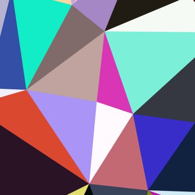 Arka plan çok renkli geometrik poligonal.