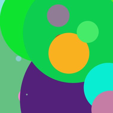 Daire geometrik yeni arka plan çok renkli desen.