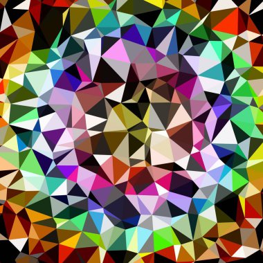 Arka plan çok renkli geometrik poligonal.