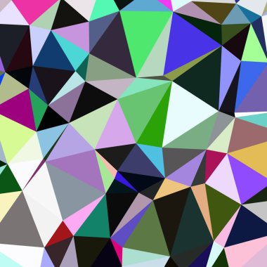 Arka plan çok renkli geometrik poligonal.