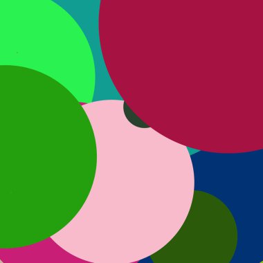 Daire geometrik güzel arka plan çok renkli desen.