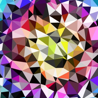 Harika geomeric soyut poligonal mozaik. Üçgen düşük poli arka plan. Çokgenler ile soyut geometrik arka plan. Bir üçgen oluşur origami tarzı desen