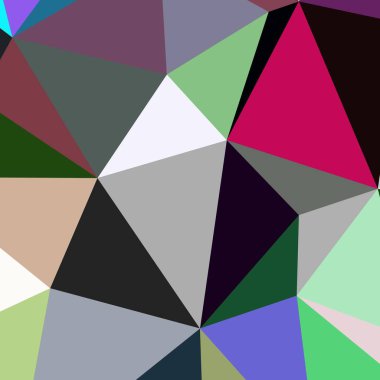 Arka plan çok renkli geometrik poligonal.