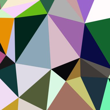 Arka plan çok renkli geometrik poligonal.