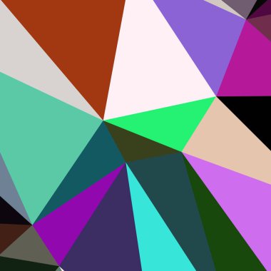 Arka plan çok renkli geometrik poligonal.