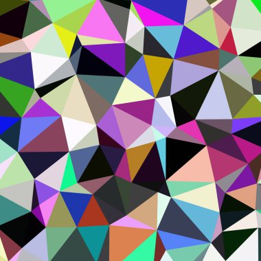 Arka plan çok renkli geometrik poligonal.