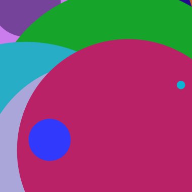 Daire geometrik büyük arka plan çok renkli desen.