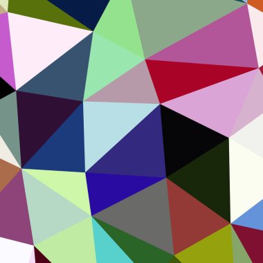 Arka plan çok renkli geometrik poligonal.