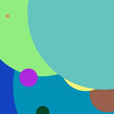 Daire geometrik şaşırtıcı arka plan çok renkli desen.