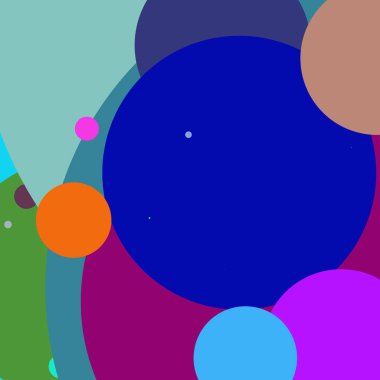 Daire geometrik şaşırtıcı arka plan çok renkli desen.