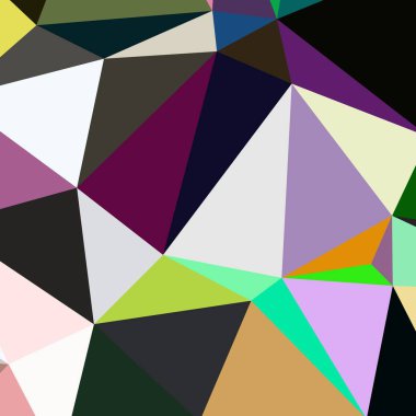 Arka plan çok renkli geometrik poligonal.