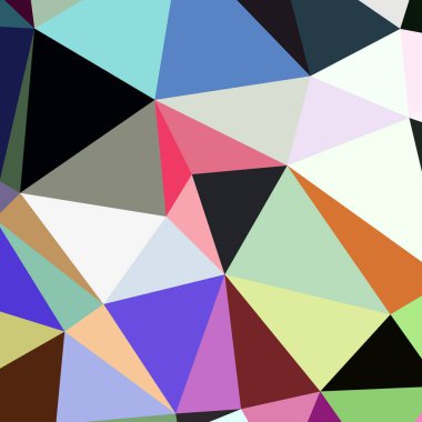 Arka plan çok renkli geometrik poligonal.