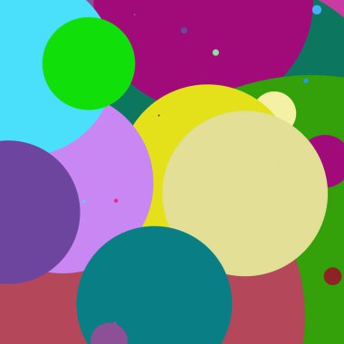 Daire geometrik yeni arka plan çok renkli desen.