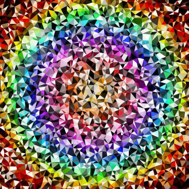 Arka plan çok renkli geometrik poligonal.