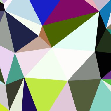 Arka plan çok renkli geometrik poligonal.