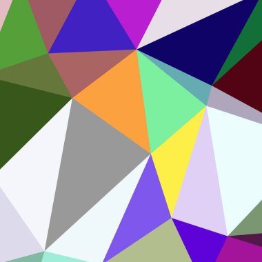 Arka plan çok renkli geometrik poligonal.