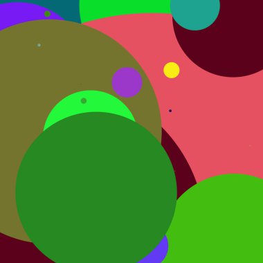 Daire geometrik büyük arka plan çok renkli desen.