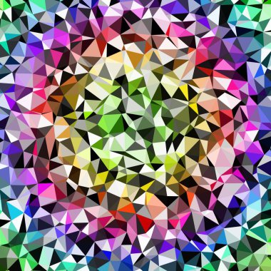 Arka plan çok renkli geometrik poligonal.