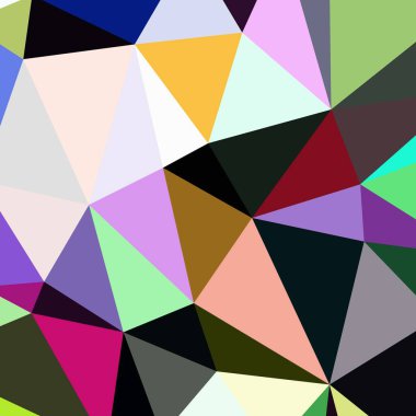 Arka plan çok renkli geometrik poligonal.