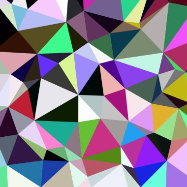 Arka plan çok renkli geometrik poligonal.