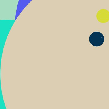 Daire geometrik büyük arka plan çok renkli desen.