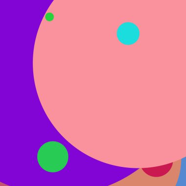 Daire geometrik güzel arka plan çok renkli desen.