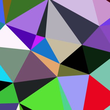 Arka plan çok renkli geometrik poligonal.