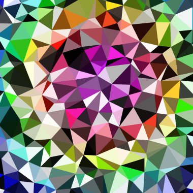 Arka plan çok renkli geometrik poligonal.