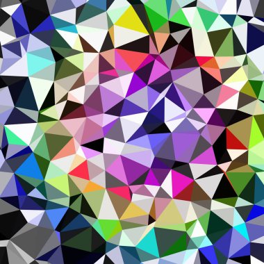 Arka plan çok renkli geometrik poligonal.