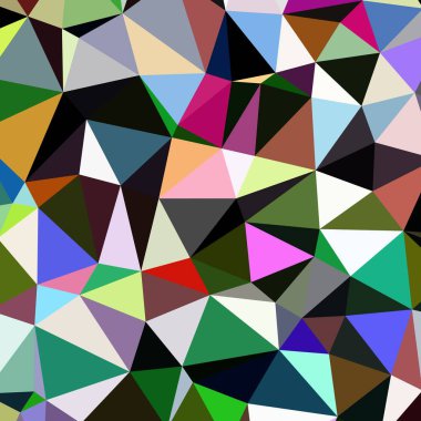 Arka plan çok renkli geometrik poligonal.