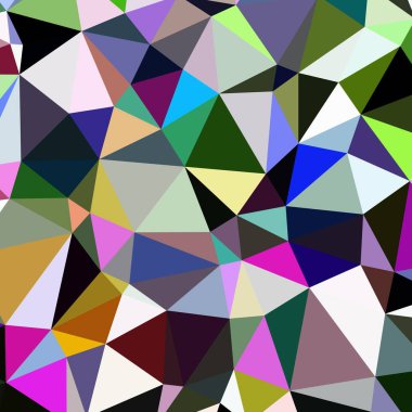 Arka plan çok renkli geometrik poligonal.