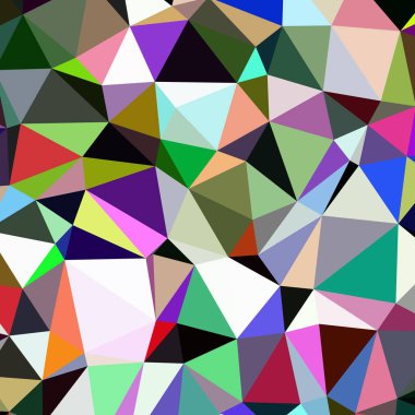 Arka plan çok renkli geometrik poligonal.