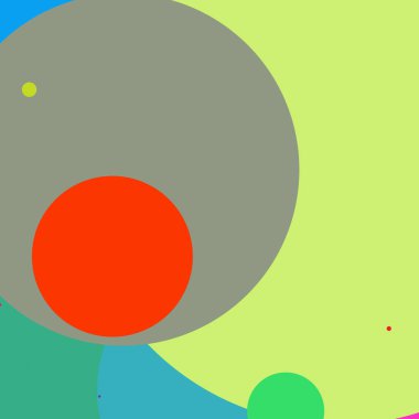 Daire geometrik zarif arka plan çok renkli desen.