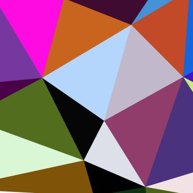 Arka plan çok renkli geometrik poligonal.