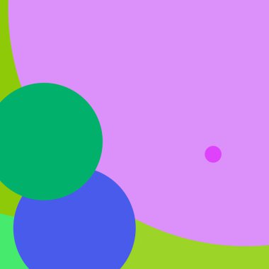 Daire geometrik güzel arka plan çok renkli desen.