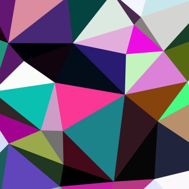 Arka plan çok renkli geometrik poligonal.