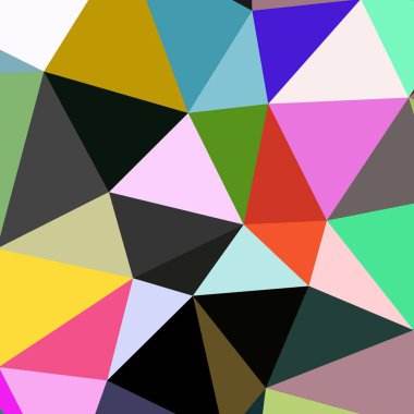 Arka plan çok renkli geometrik poligonal.