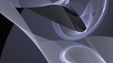 Fantezi kaotik renkli fraktal desen. Soyut Fraktal şekiller. 3D render resimde arka plan veya duvar kağıdı.