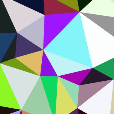 Arka plan çok renkli geometrik poligonal.